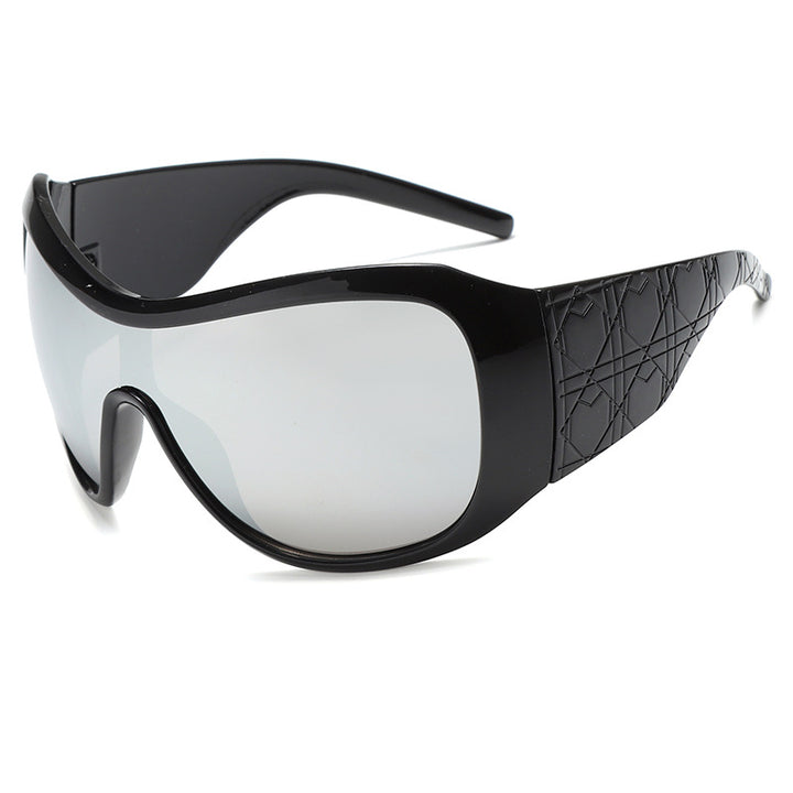 Men's Sporty Wraparound Sunglasses Kalsten