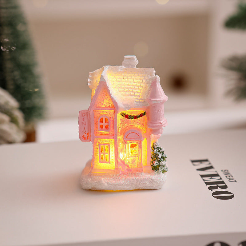 Illuminated Christmas village House Decor Kalsten