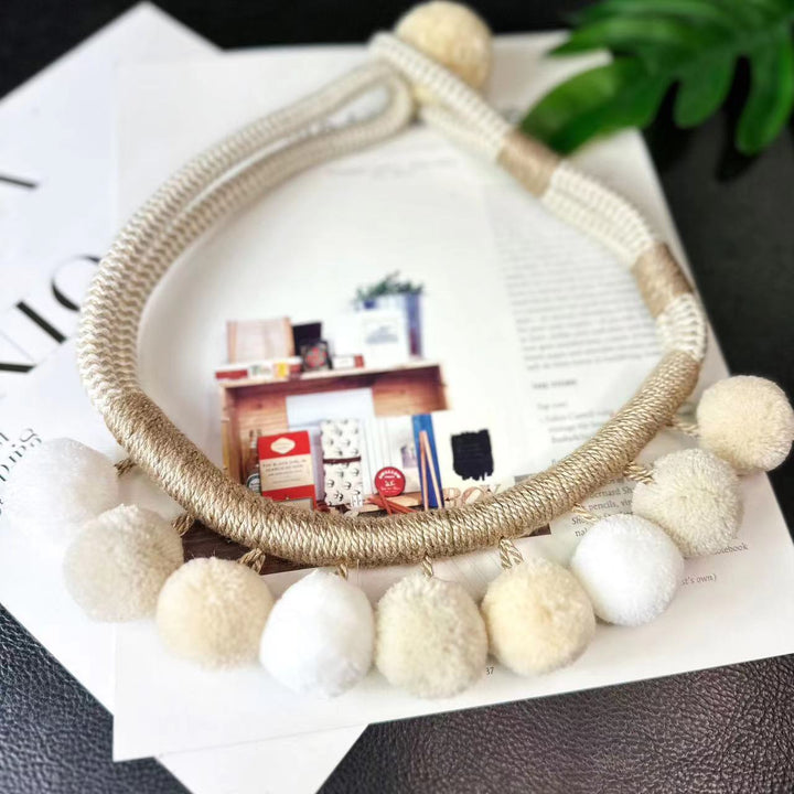 Trendy Knit Necklace Kalsten