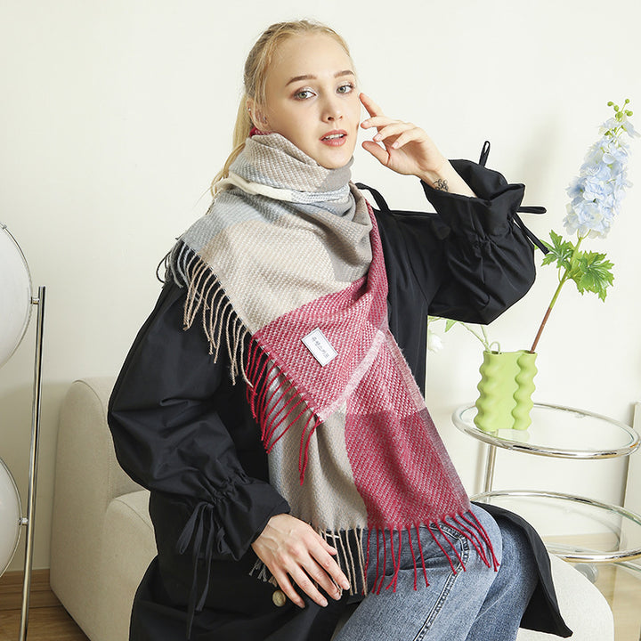 Ladies' throw blanket Kalsten