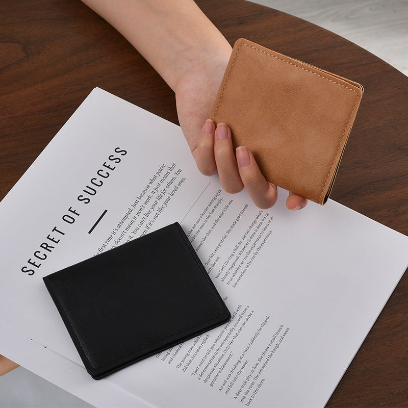 Compact Leather Card Holder Kalsten