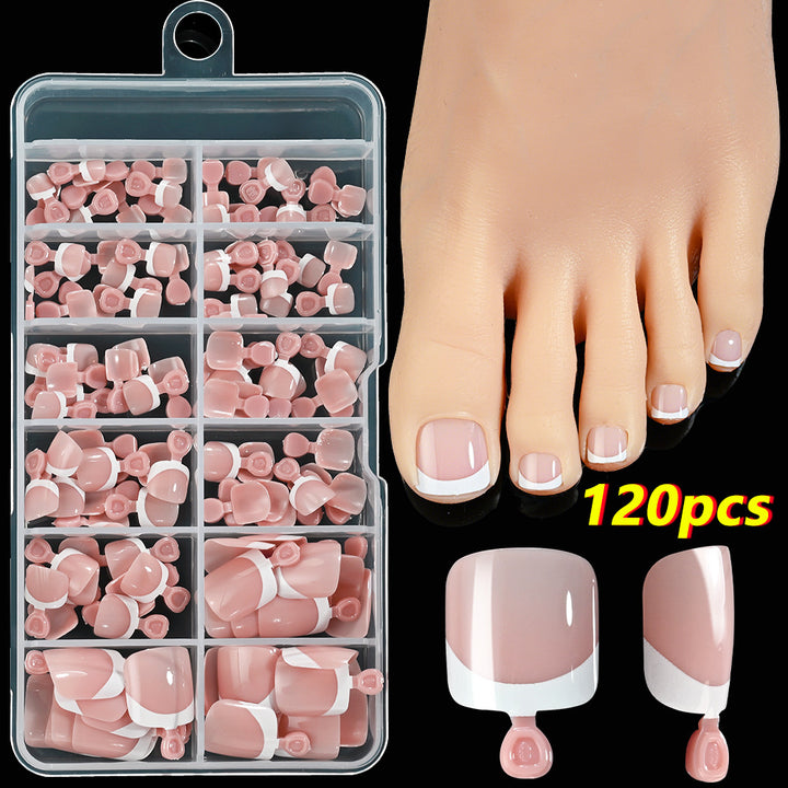 Premium French Tip Toenail Art Set Kalsten