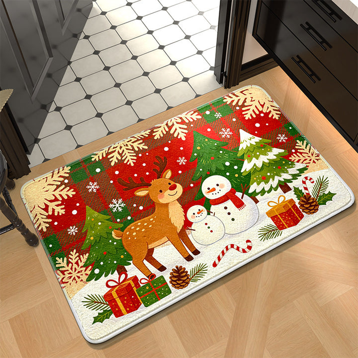 Festive Holiday Kitchen Mat Kalsten