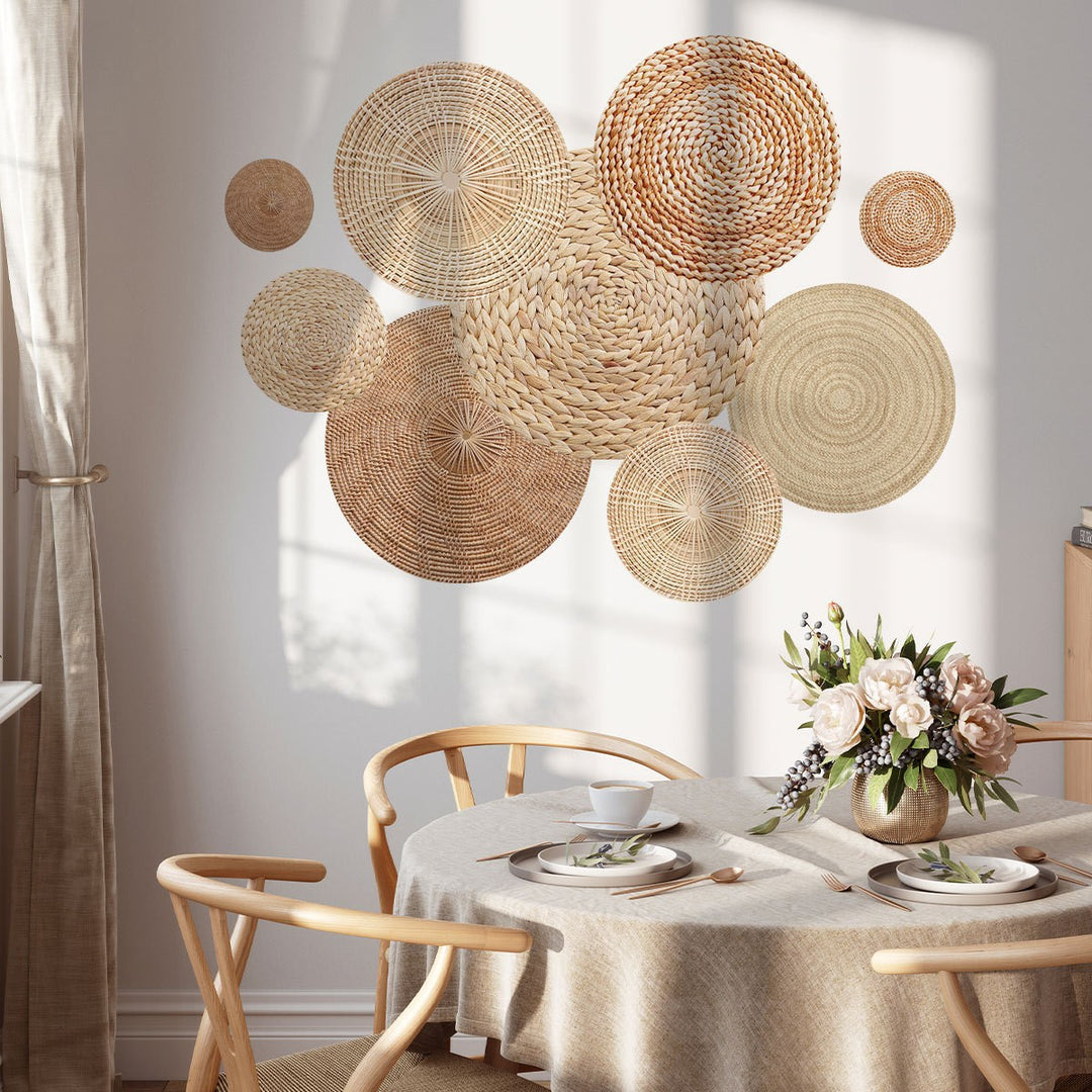 Elegant Wall Decoration Made of Natural Materials Kalsten