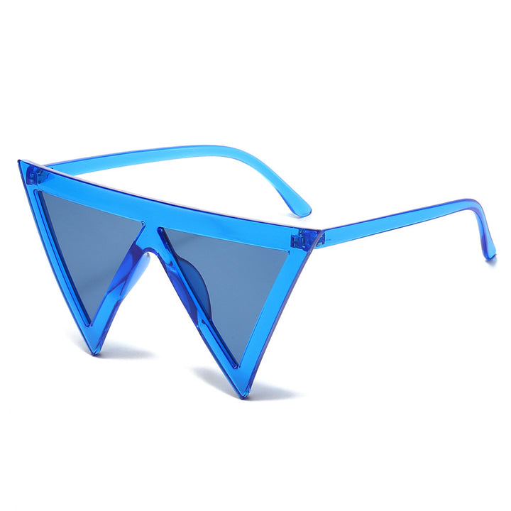 Bold Triangular Frame Sunglasses Kalsten