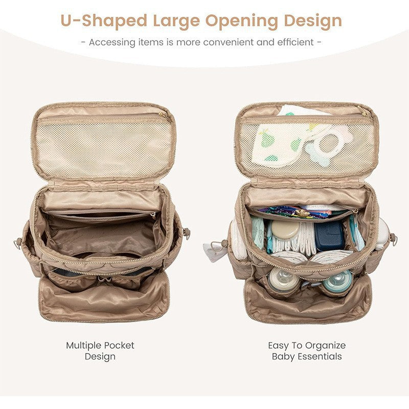 Padded everyday backpack with practical compartments Kalsten