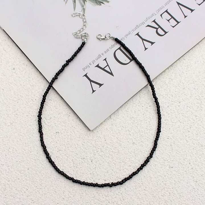 Handcrafted Beaded Choker Necklace Kalsten