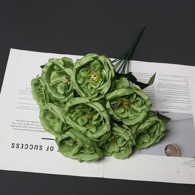 Decorative Artificial Flower Bouquet for Home Display