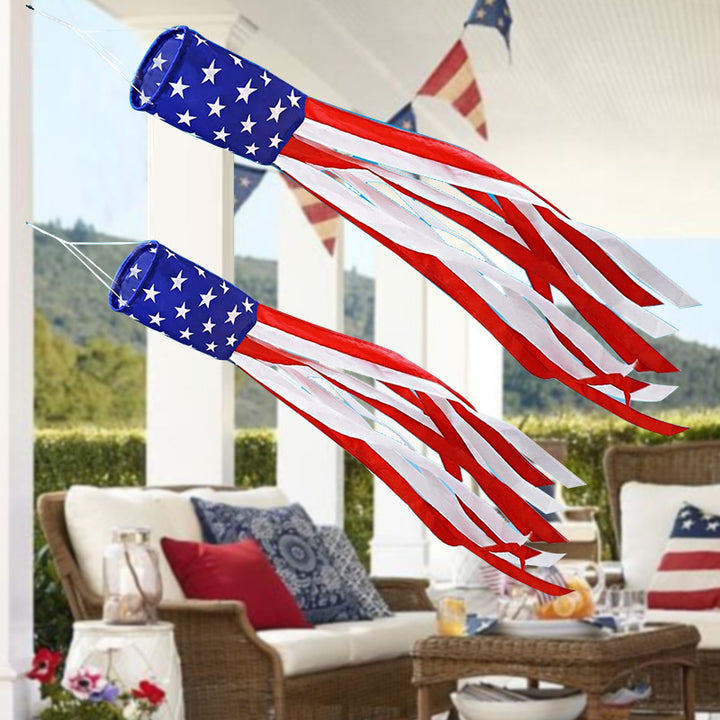 Patriotic Decorative Windsock