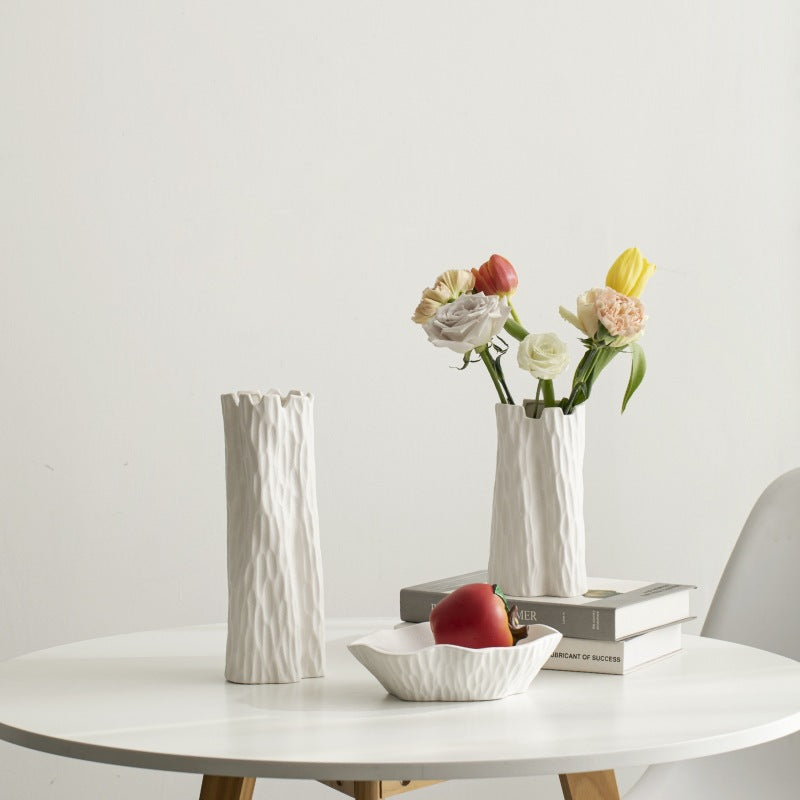 Decorative Ceramic Flower Figure