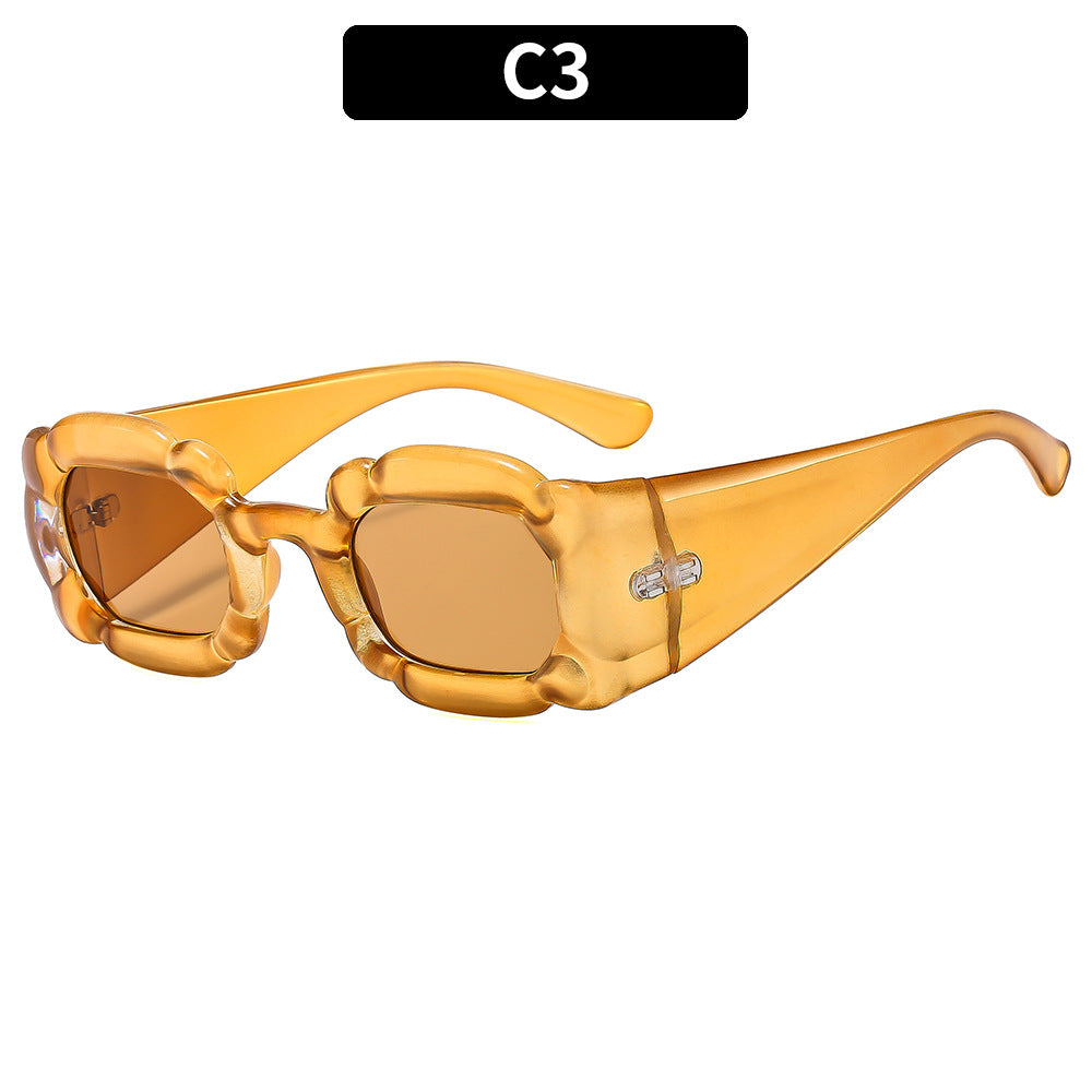 Floral-Inspired Oversized Sunglasses