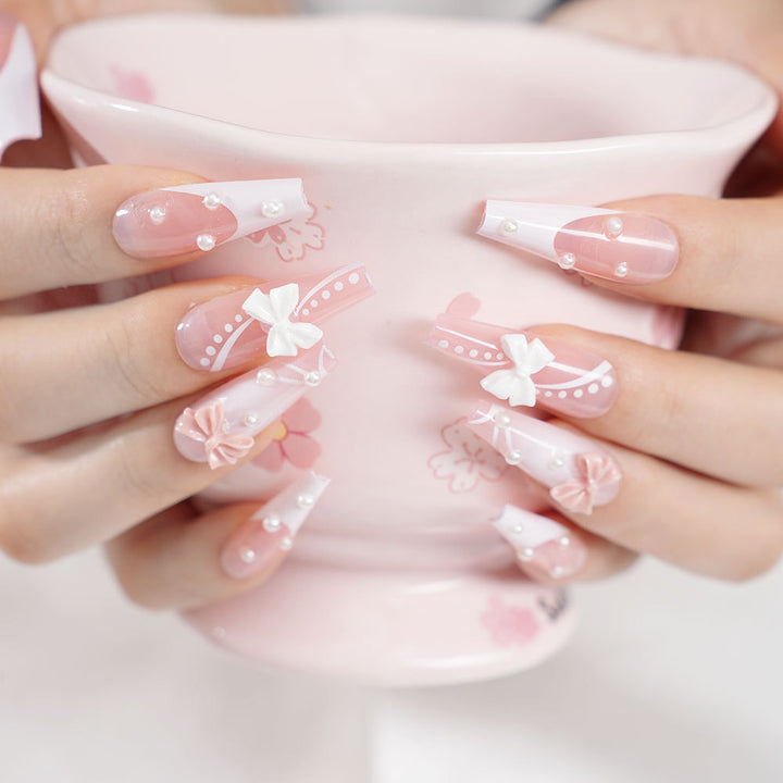 Elegant Premium Decorative Press-On Nail Tips Kalsten