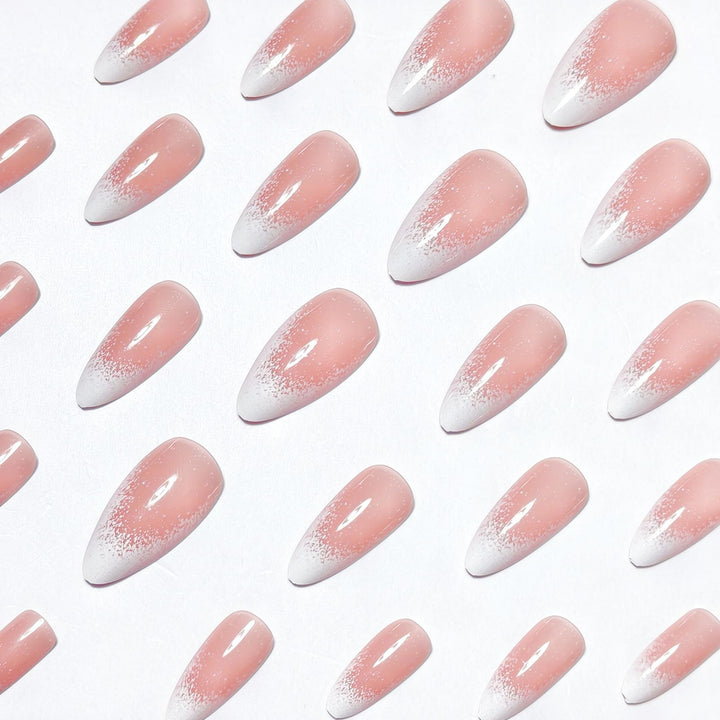 Elegant Glitter Ombre Nail Art Kalsten