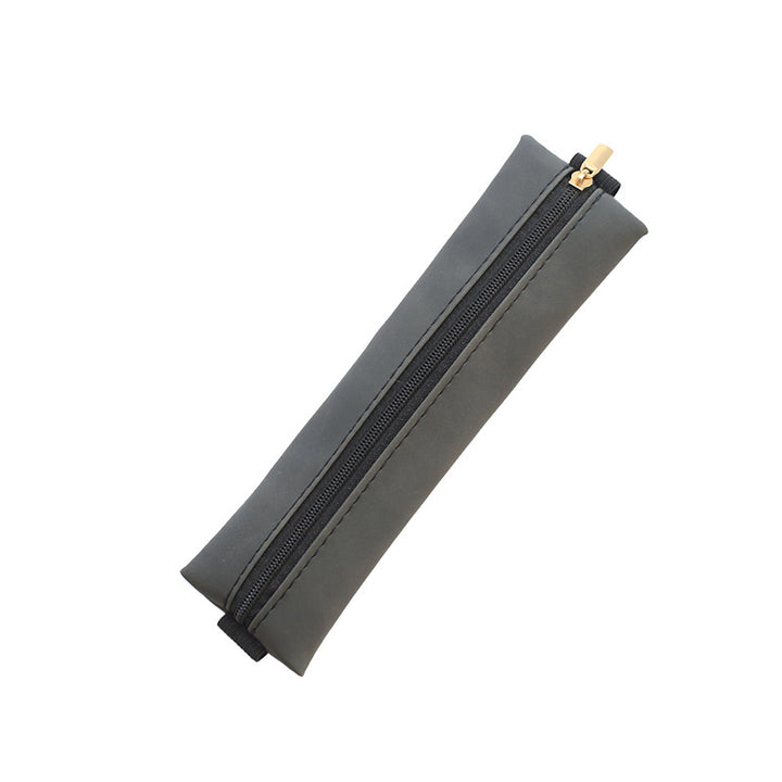 Long Leather Pencil Pouch