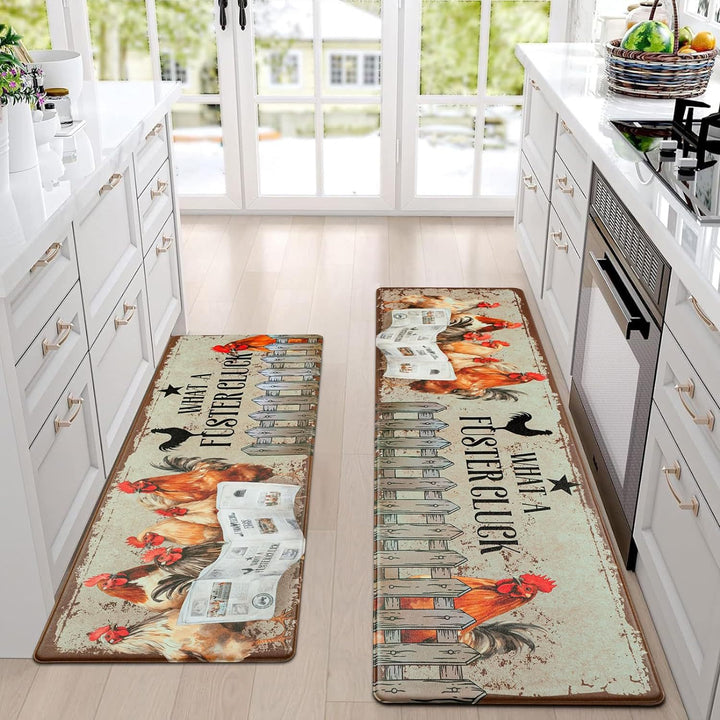 Decorative Kitchen Mat Set