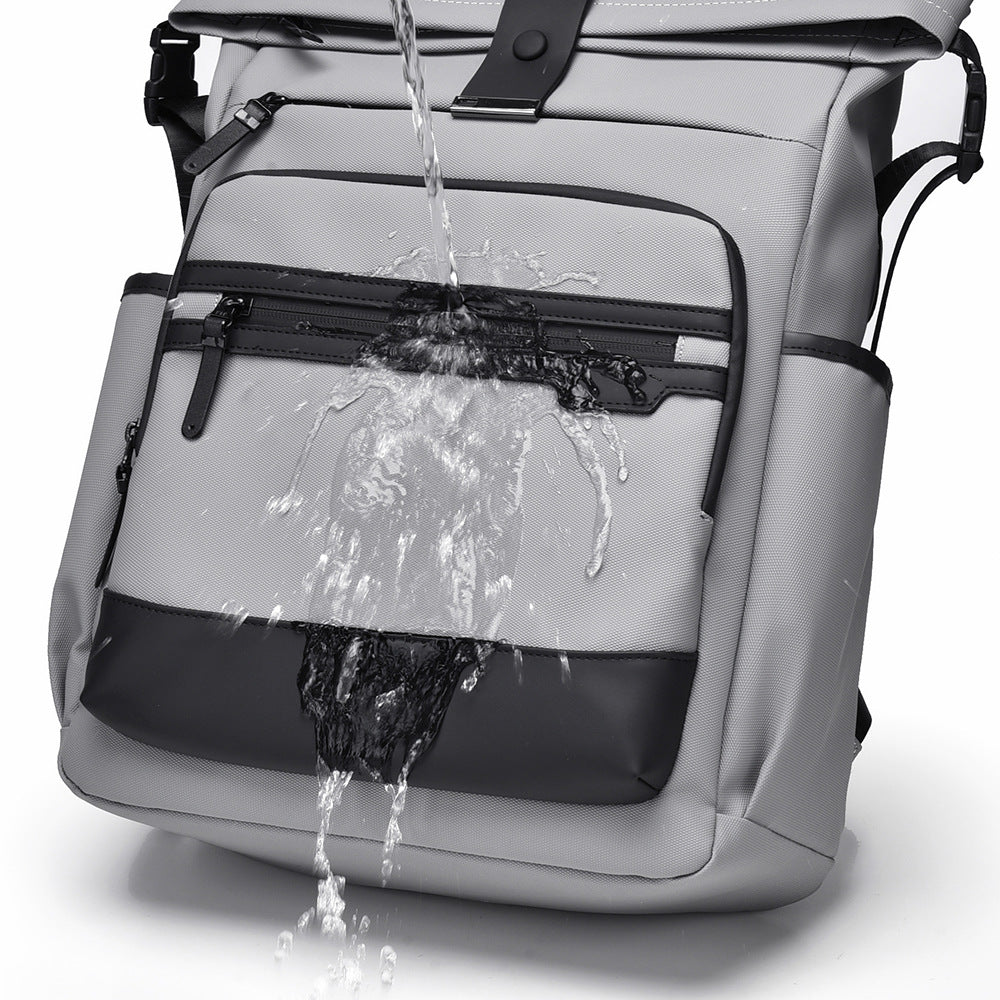 Versatile Urban Roll-Top Backpack Kalsten