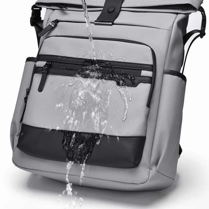 Versatile Urban Roll-Top Backpack Kalsten
