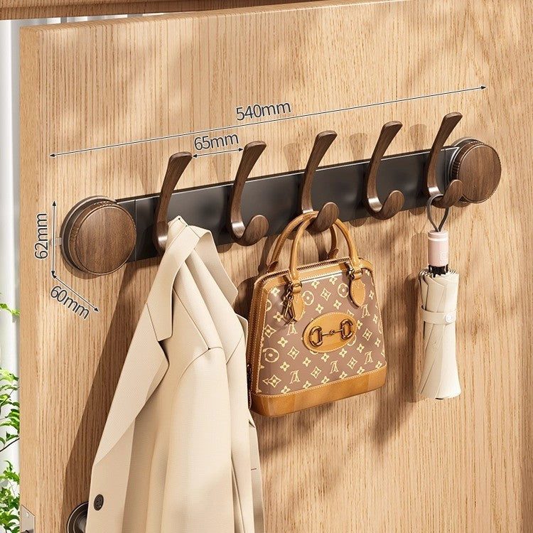 Stylish Wall-Mounted Coat and Bag Hook Rack Kalsten