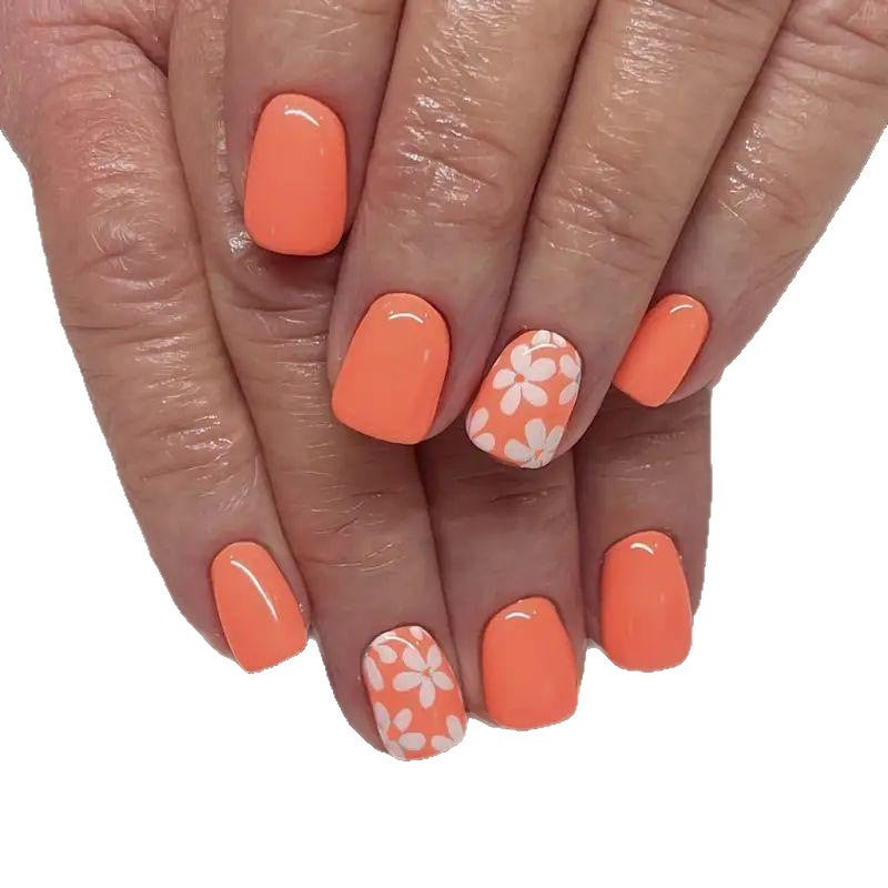 Floral-Themed Nail Art Enhancements Kalsten