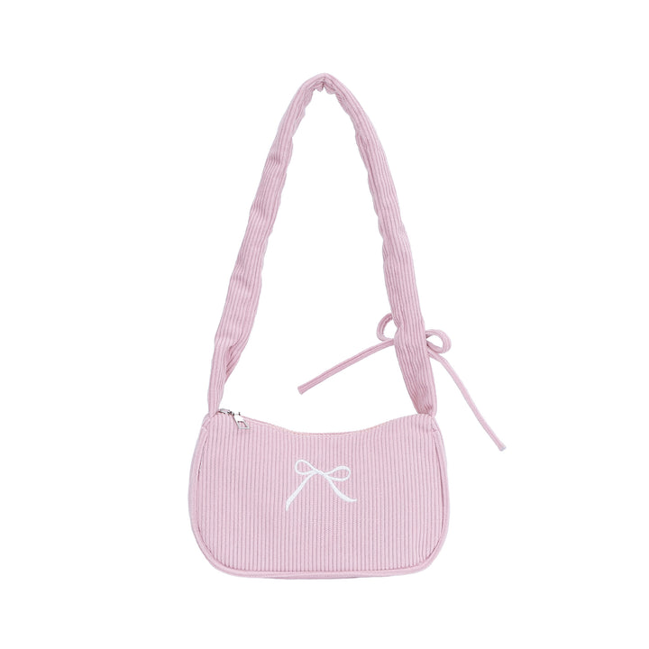 WoElegant Textured Corduroy Crossbody Bag Kalsten