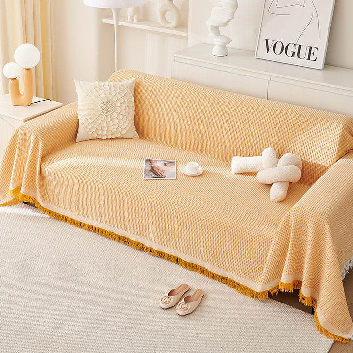 Soft Woven Sofa Throw Blanket