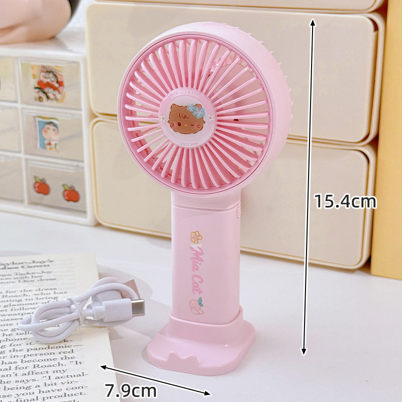 Ladies Portable Mini Fan with Cute Penguin Design Kalsten