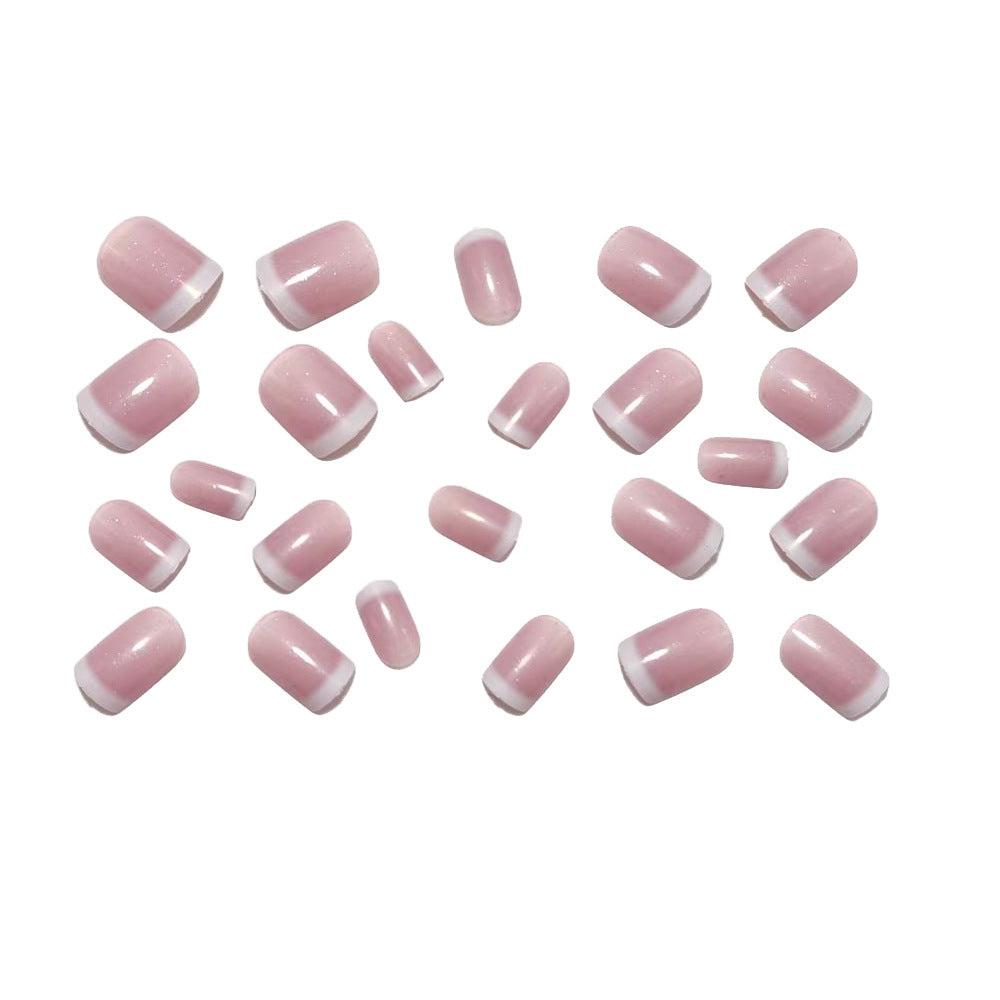 Elegant Art Nails with High Gloss French Tip Kalsten