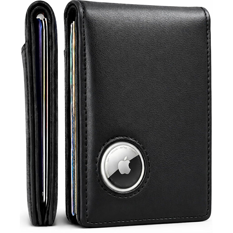 Premium Leather Wallet with AirTag Holder Kalsten