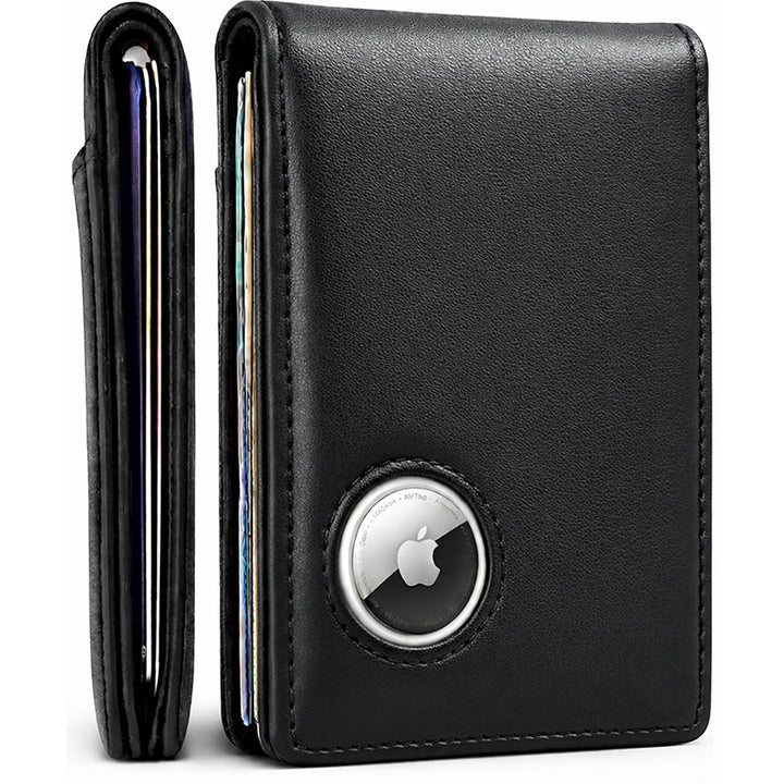 Premium Leather Wallet with AirTag Holder Kalsten