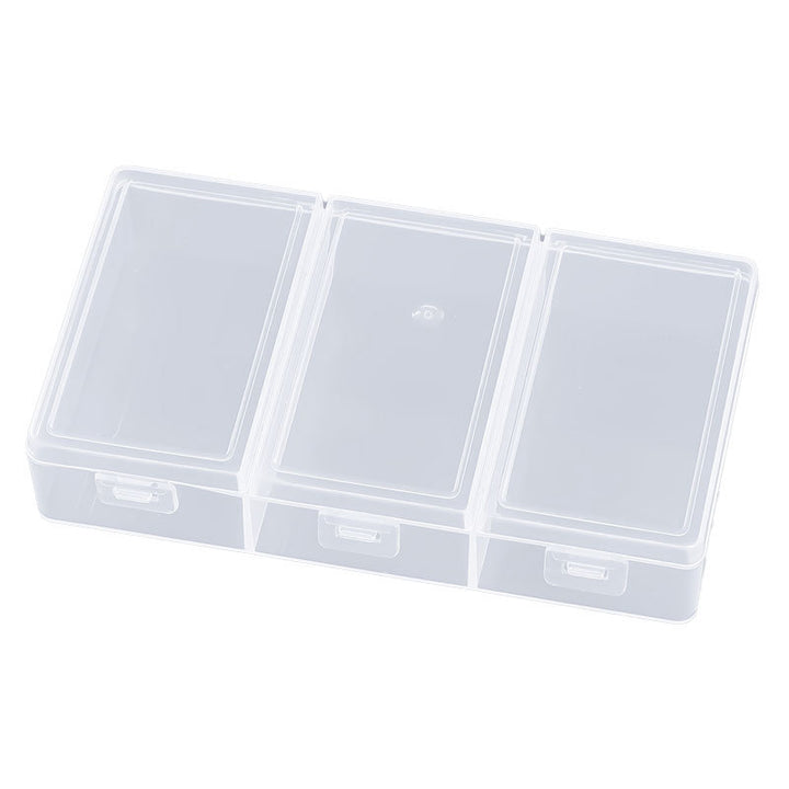 Multi-Compartment Clear Craft Storage Case Kalsten
