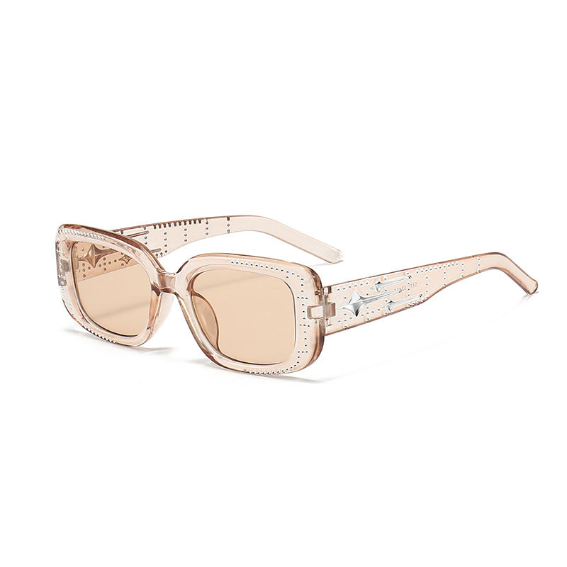 Decorative Square Frame Sunglasses