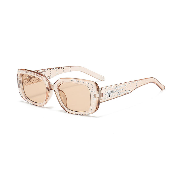 Decorative Square Frame Sunglasses