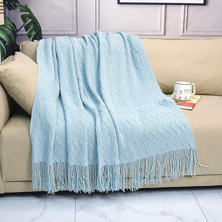 Textured Pattern Throw Blanket