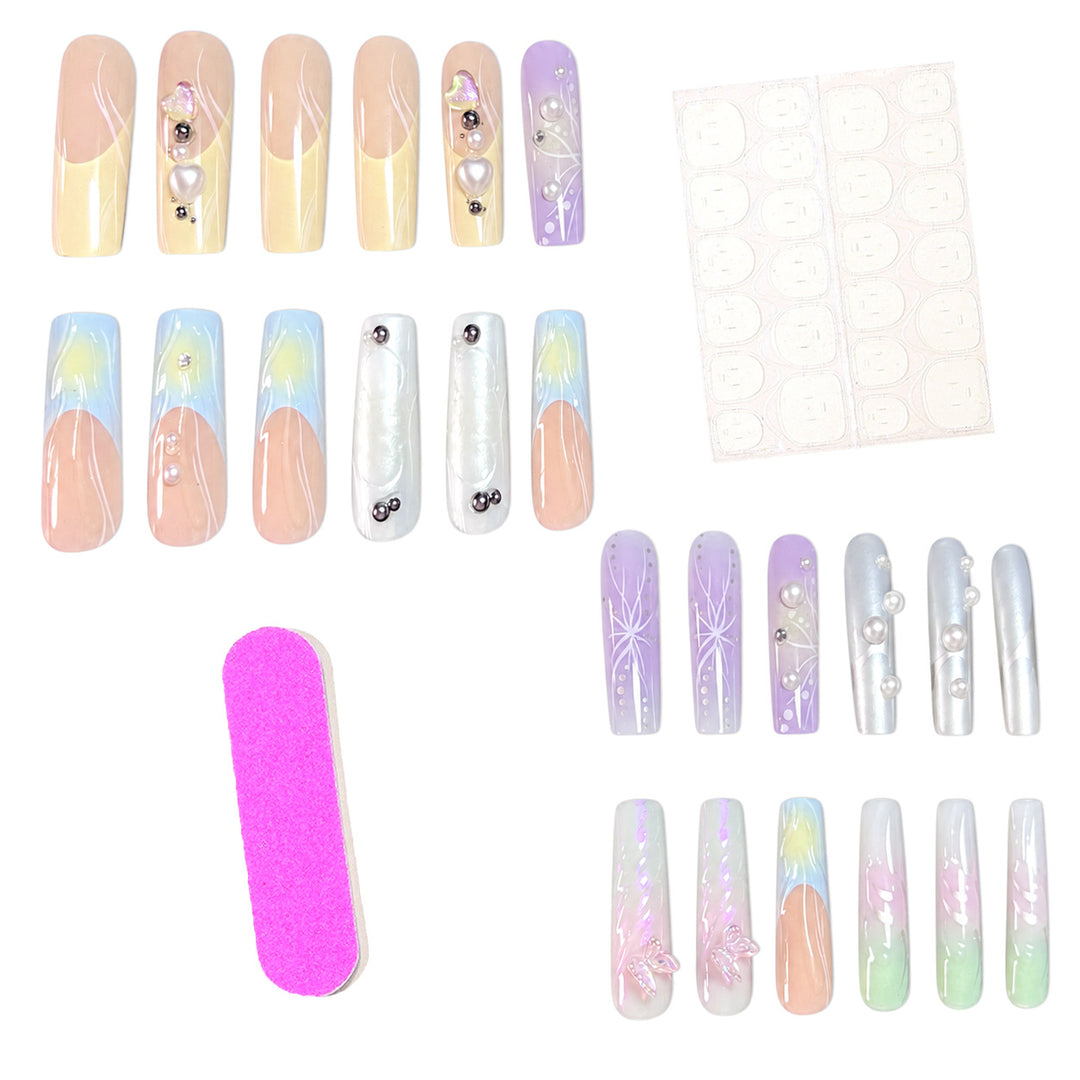 Artistic Extended Acrylic Nail Enhancements Kalsten
