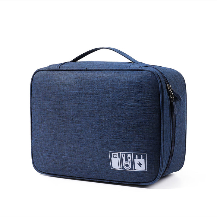 Multi-Compartment Electronic Accessories Organizer Kalsten