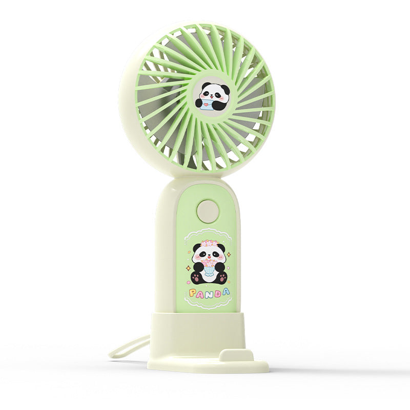 Women's Portable Hand Fan in Cute Panda Design Kalsten