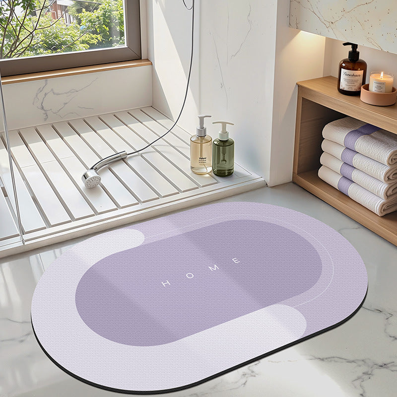 Modern Abstract Bathroom Mat