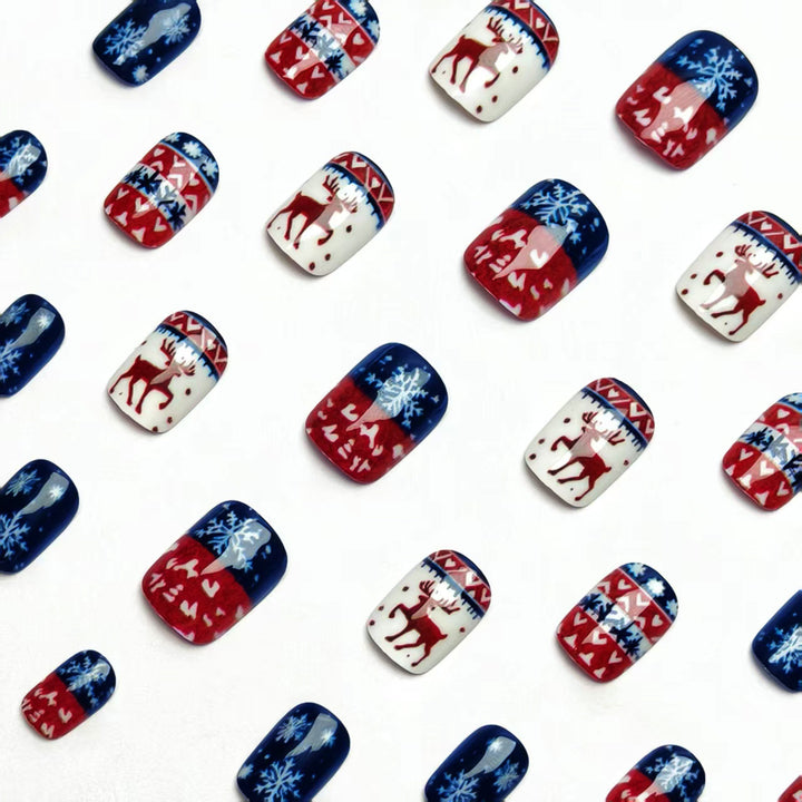 Winter Acrylic Nail Set Kalsten