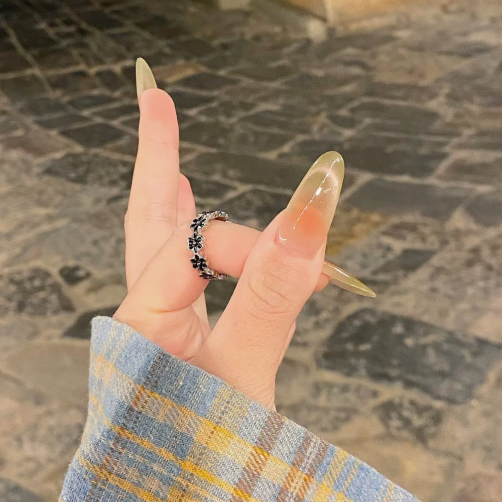 Stylish Long Stiletto Press-On Nails Kalsten