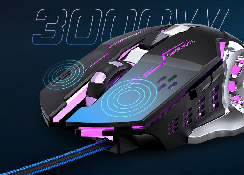 High-Precision Gaming Mouse with Adjustable DPI Kalsten