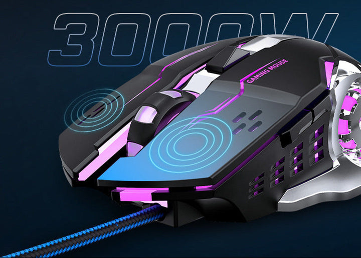 High-Precision Gaming Mouse with Adjustable DPI Kalsten