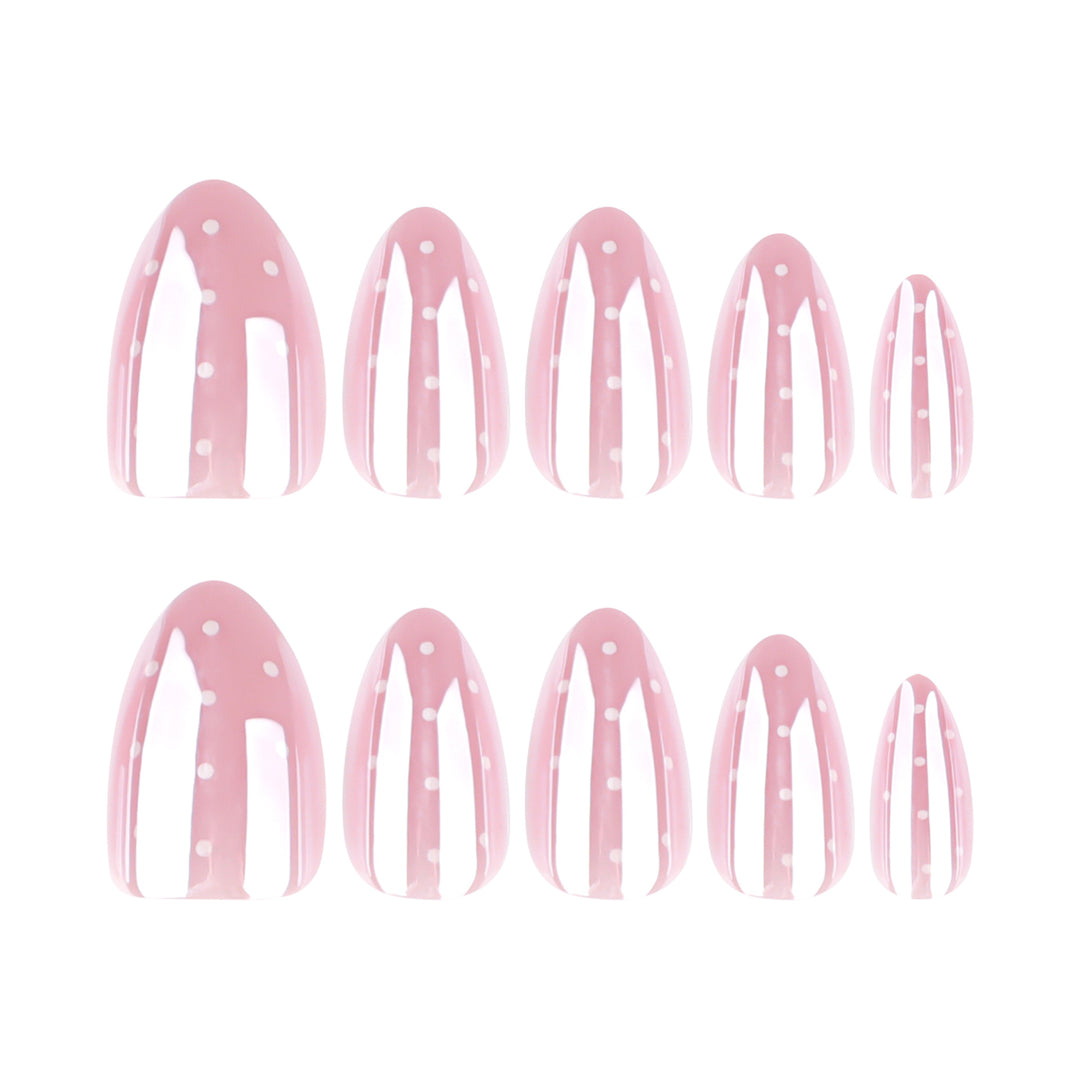 Elegant artificial nails with floral accents Kalsten