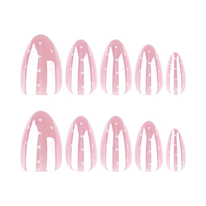 Elegant artificial nails with floral accents Kalsten
