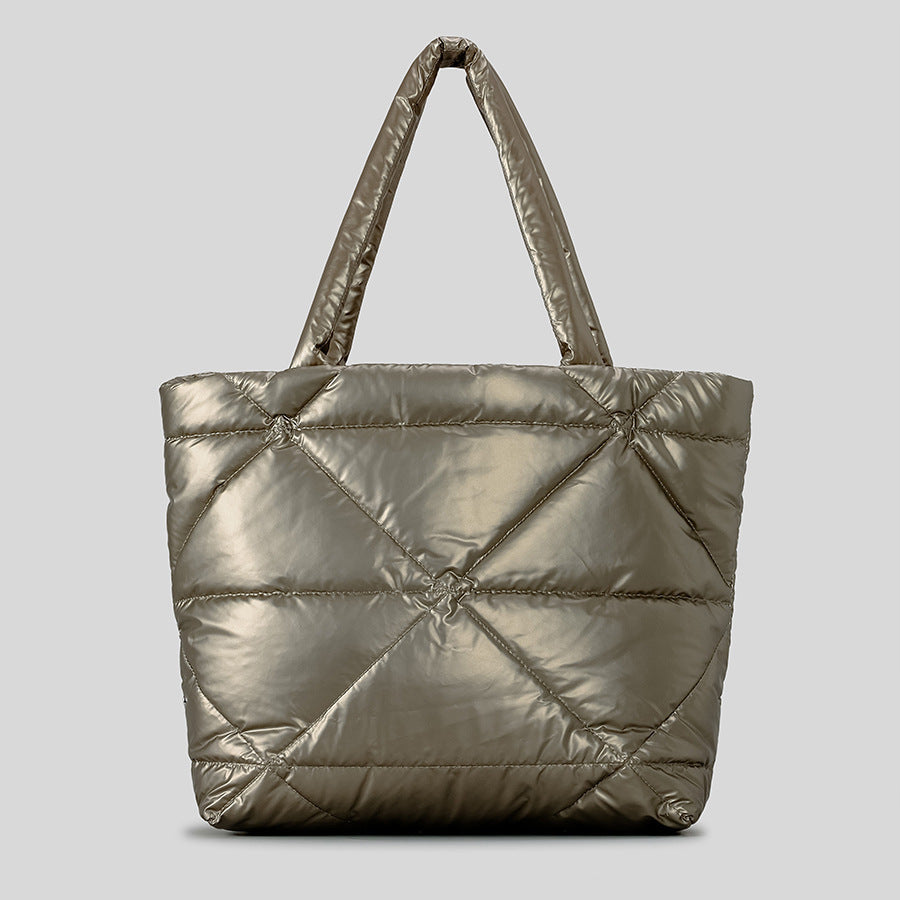 Padded Quilted Fashion Tote