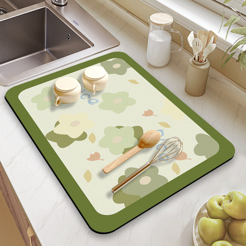 Decorative Kitchen Counter Mat