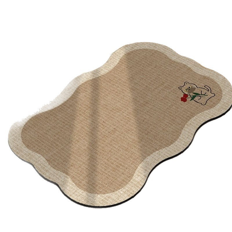 Decorative Pet-Themed Area Mat Kalsten
