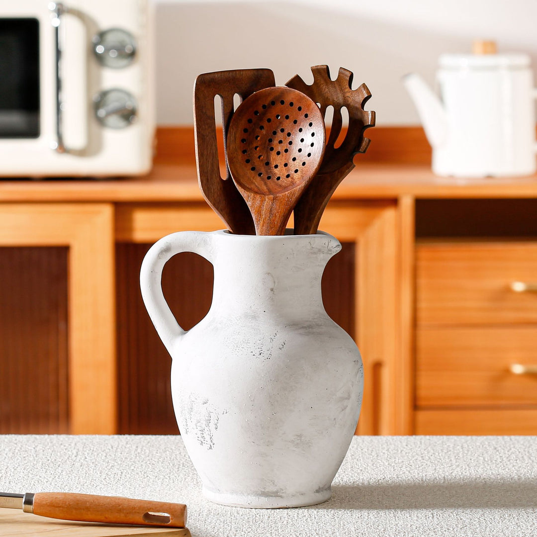 Elegant and Rustic Ceramic Carafe Kalsten