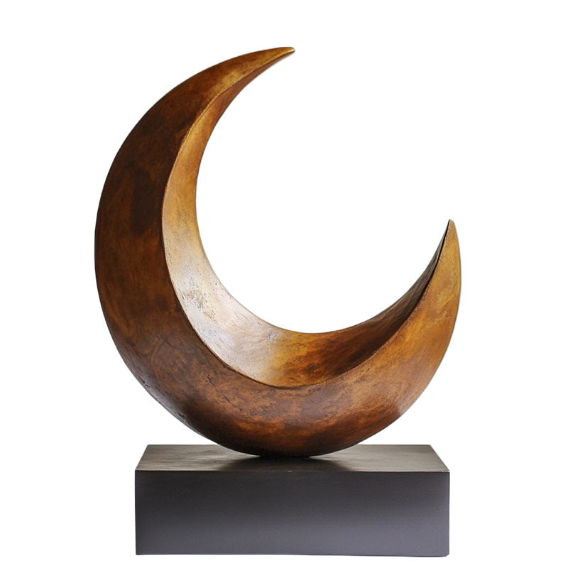 Modern Abstract Loop Sculpture