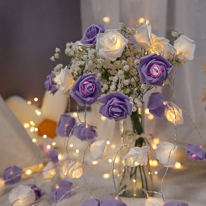 Decorative LED rose string lights Kalsten