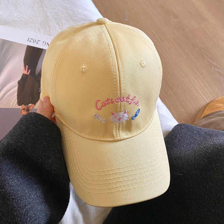 Embroidered Cotton Baseball Cap